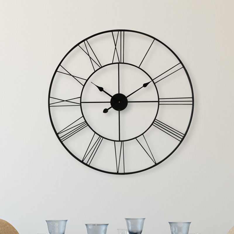 Charma Metal Wall Clock, Small