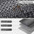 Machine Washable Area Rugs Braided Print Large Rug for Living Room Low Pile Soft Non Slip Throw Mat Modern Bordered Nursery Carpets for Bedroom Home Decor-1291886367-1291886366