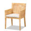 Fauteuil en rotin l 22,6 po Blodwen