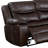 Faux Leather Reclining Curved Sectional Symmetrical-1394986875
