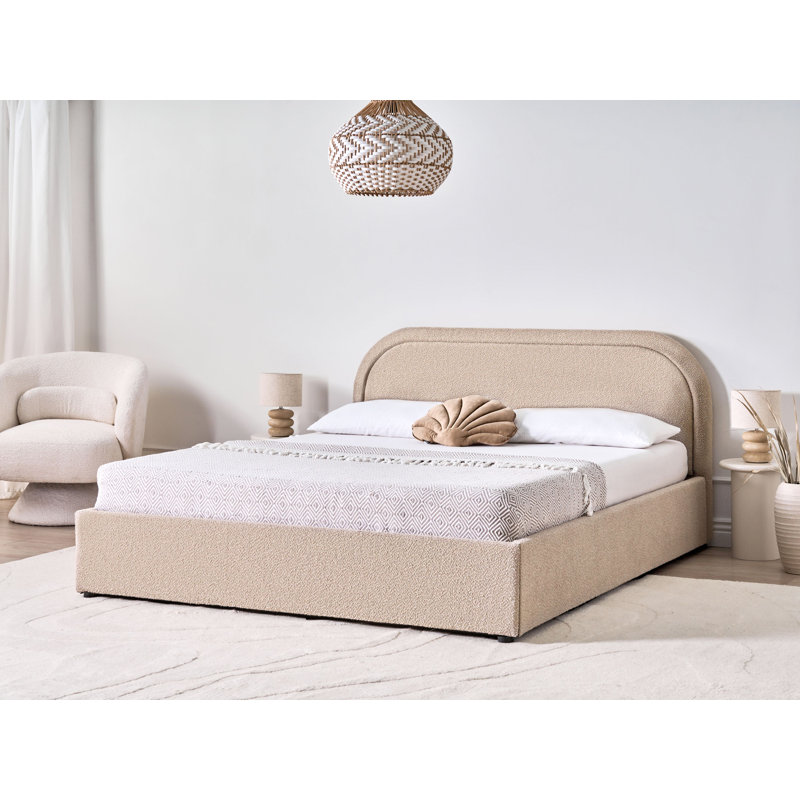 Bloye Upholstered Ottoman Storage Bed, European Kingsize (160 x 200 cm)
