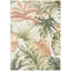 Floral Indoor/Outdoor Ivory Green  Area Rug-741886802