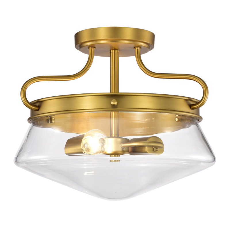 Ilma Glass Semi Flush Mount