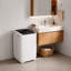 Machine à laver portative 9,9 lb BANGson, laveuse compacte entièrement automatique avec 8 programmes et pompe de vidange pour appartement, dortoir, véhicule récréatif, maison