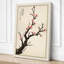Blossoming Branch Japandi - Wrapped Canvas-666409439-666409433