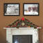 Décoration murale moderne pour le salon: 2, cadre noir d'hiver, 18 x 14, décoration en bois et papier: ajouter du charme à la chambre à coucher avec