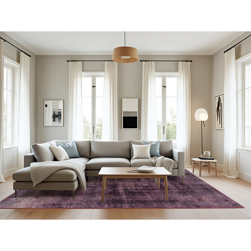 Abstract Indoor Rug, Rectangle 8' x 10'