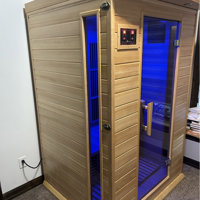 DYNAMIC SAUNAS Maxxus MX-K206-01 Elite - Sauna de infrarrojos lejanos para  2 personas cerca de cero EMF (menos de 2 MG) (cicuta canadiense) con