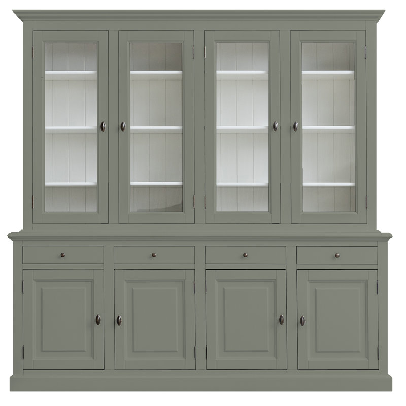 Babak Display Cabinet, Concrete Grey