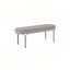 Banc élégant en chenille