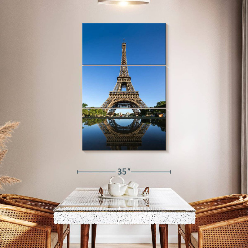 Nicci Historic Eiffel Tower, 50" H x 32" W