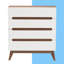 Commode 4 tiroirs Cravens