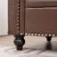 Canapé durable en similicuir, rembourré pour l'intérieur