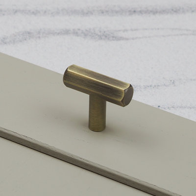 Hexagonal T-Bar Handles in Multiple Finishes