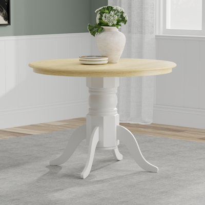 Akeriah Oak Solid Wood Dining Table