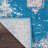 Burnie Oriental Blue/Ivory Area Rug-1379342042