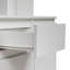 Armoire de cuisine 74 po avec station de charge, buffet autoportant avec tiroirs, avec lumières DEL, armoire de cuisine moderne avec support pour micro-ondes-1041778824