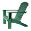 Chaise Adirondack pliante en bois massif avec table Pankow-1764400255