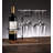 Red Wine Stemware Racks Kitchen Bar Table Decoration
