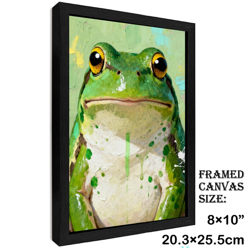 Reproduction d'art encadrée noire rétro, H 11 po x l 9 po