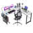 Gray Chair/White Desk