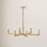 6 - Light Dimmable Geometric Chandelier