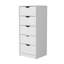 Commode 5 tiroirs Dillon, commode haute Dillon-1123098604