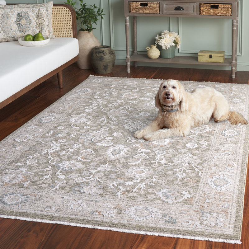 Finley Performance Oriental Indoor Rug, Rectangle 5'3" x 7'6"