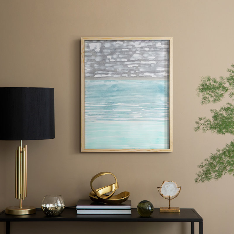 HydrusphereII Framed Print - Solid Wood, 11" H x 9" W