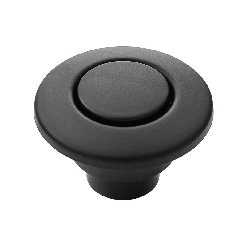Disposal Air Switch Button, Black
