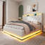 Upholstered Ottoman Storage Bed-1887148094