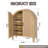 Chantile Arched 4-Tier Kids Bookcase-108776943