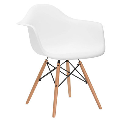 Yashoda Accent Armchair Set of 2, Modern Upholstered Living Room Chairs with Arms for Bedroom, Office & Reception