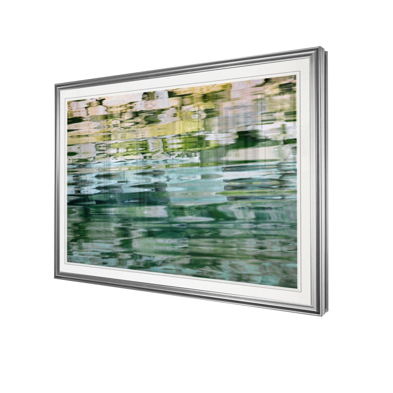 « transformation », impression, H 20 po x l 24 po x P 1,5 po, Cadre argenté