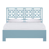 Lattice Back Platform Bed