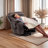 Power Lift Recliner Chair With Massage & Heat - Extra Wide Seat, 8-point Vibration, Remote Control, 330lbs Capacity - Upholstered Elderly Recliner For Living Room, Reading, Napping (grey Fabric)