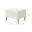 Repose-pieds rembourré Luna-125959295