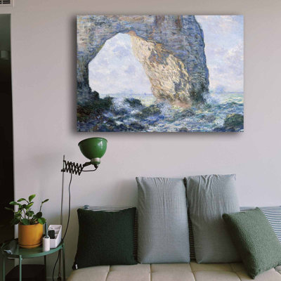 Claude Monet - peinture sur toile tendue