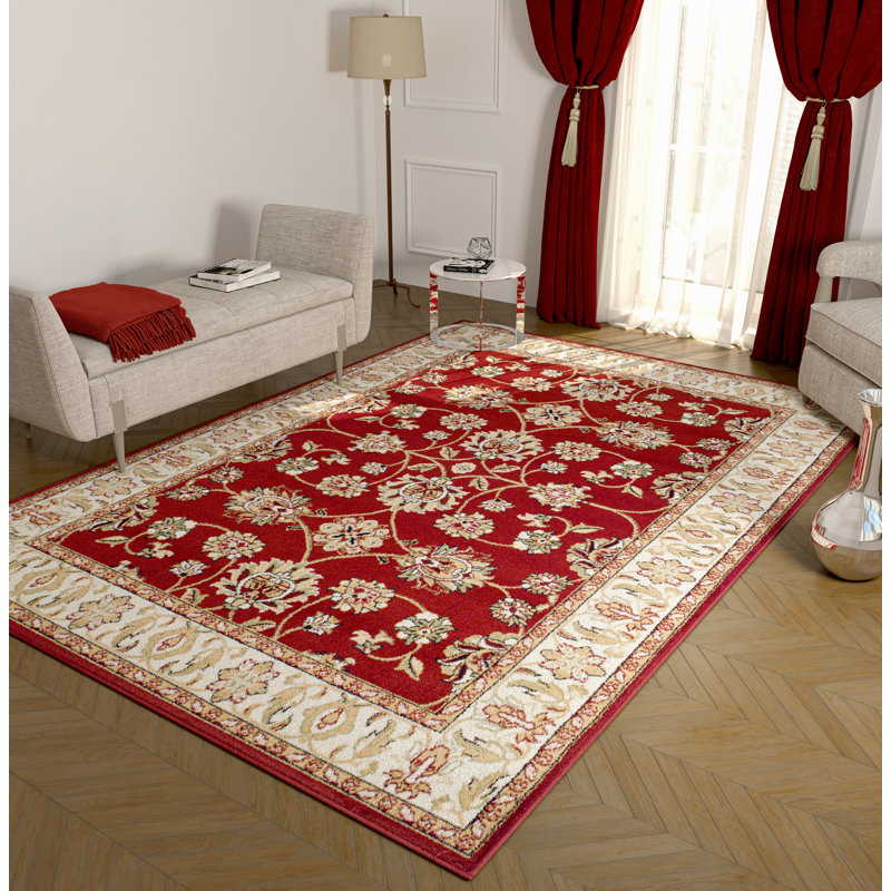 Tapis modernes Jacobah pour le salon, Rectangle de 5 pi x 8 pi