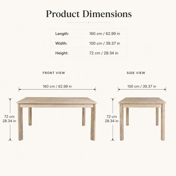 Product Dimensions