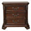 Ettorina 3 Drawer Nightstand w/ Lined Drawers-1518428445