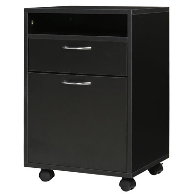 15.7'' Wide 1 -Drawer Mobile File Cabinet