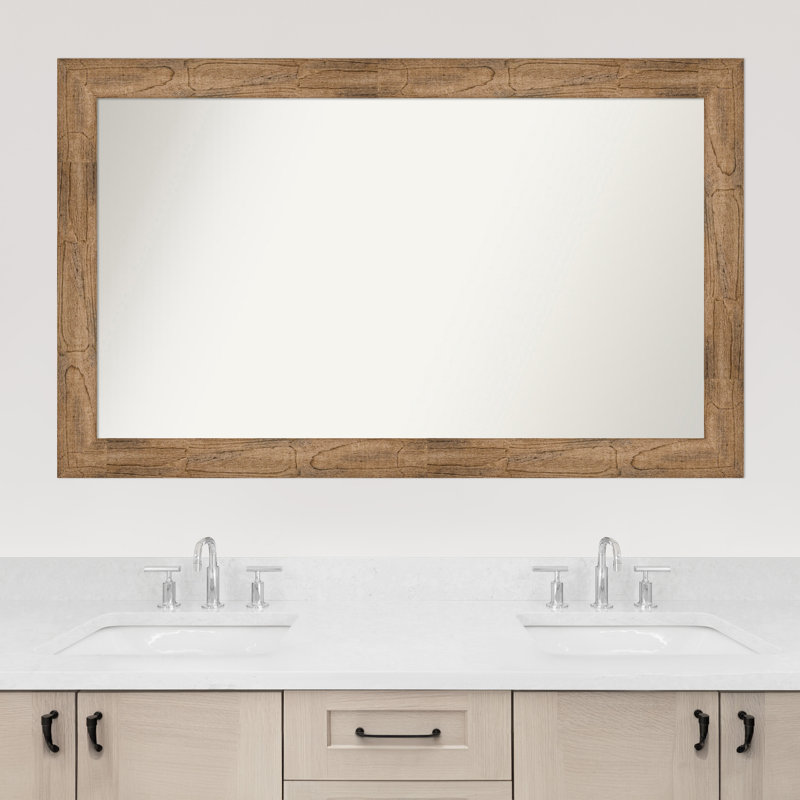 Timmy Solid Wood Wall Mirror, Rectangle, 31.5" x 51.5"