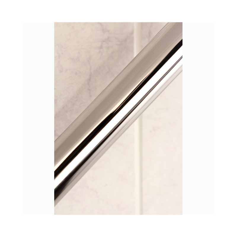 Kingston Brass Edenscape 60-Inch to 72-Inch Adjustable Shower Curtain Rod, Chrome