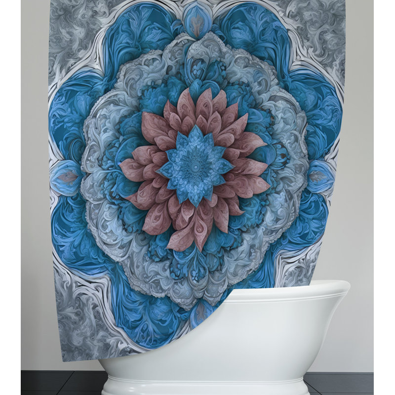 Rideau de douche Delk, H 93 po x l 70 po