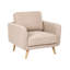 Armchair Akhil Boucle Beige