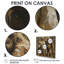 Impression d'art mural brun et mystérieux Bigfoot Encounter I - Bigfoot-1963448843-1963448847