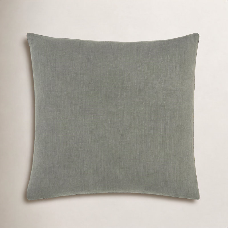 Dilip Accent Pillow, Square 18", Dark Green