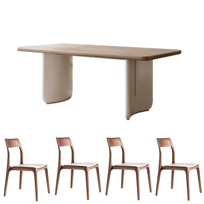 Ensembles de table de luxe français de style simple et léger, H 29,53 po x L 70,87 po x l 31,5 po