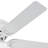 52" Low Profile III Plus 5 - Blade Flush Mount Ceiling Fan with Pull Chain and Light Kit Included-12031340